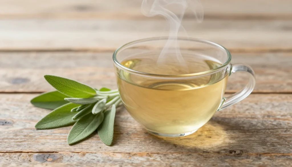 Tisane sauge officinale hyperhidrose rem?de naturel