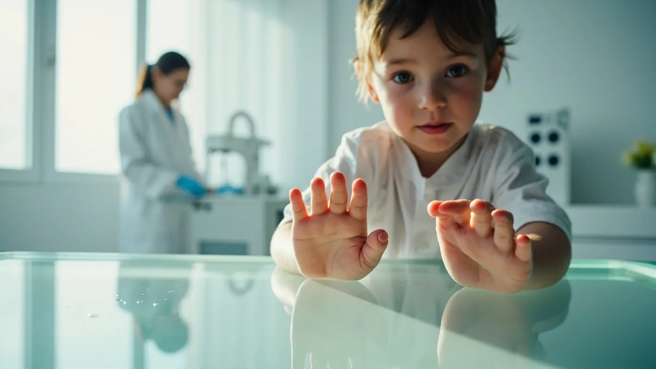 Enfant qui transpire beaucoup des mains : hyperhidrose et solutions adaptées