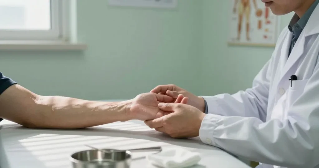 Hyperhidrose : comment se déroule le bilan médical et la consultation dermato ?