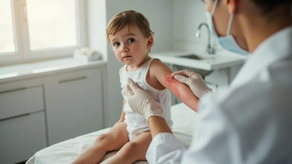 Transpiration excessive chez le bebe et nourrisson : quand s'inquieter ?
