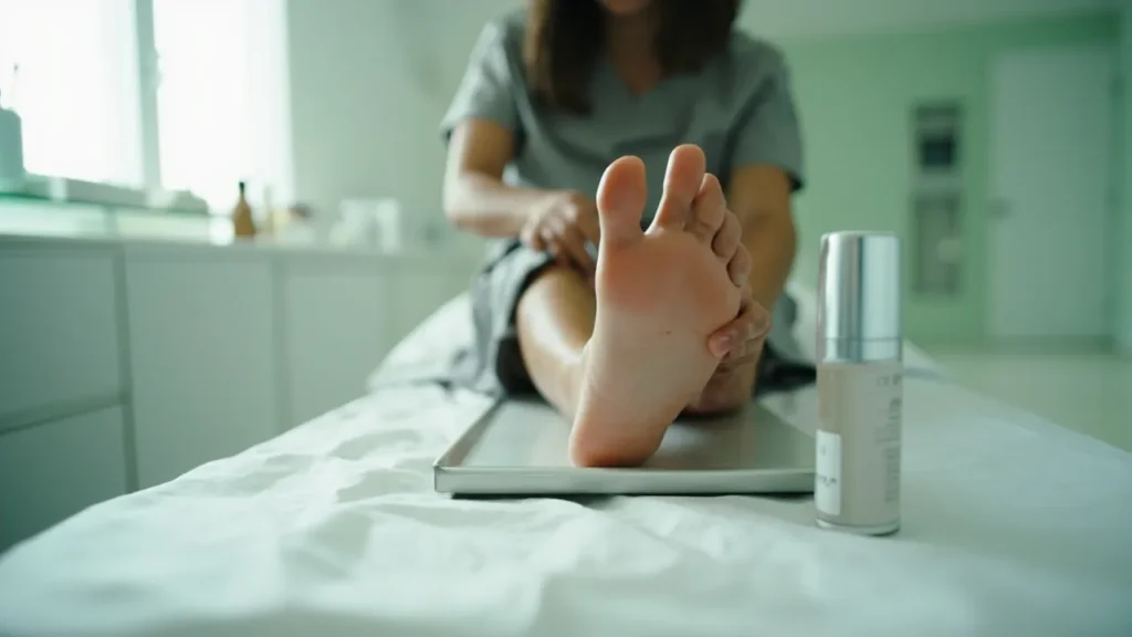 Antitranspirant pour les pieds : efficacité, prévention des mycoses et bonne utilisation