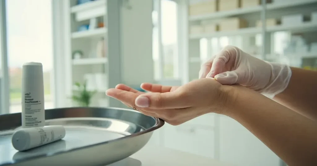 Crème miracle contre la sueur