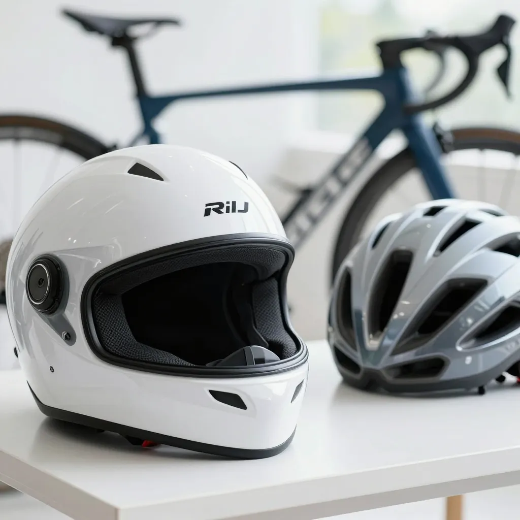 Hyperhidrose et casque de moto ou vélo