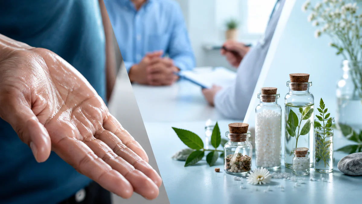 Transpiration excessive homéopathie : ce que les preuves permettent vraiment d’espérer
