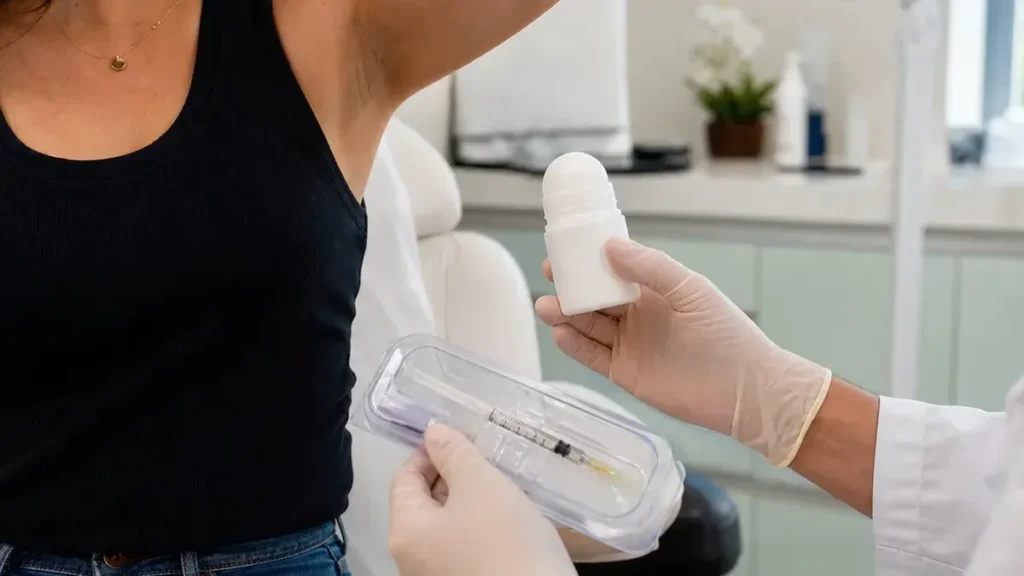 Botox ou détranspirant renforcé