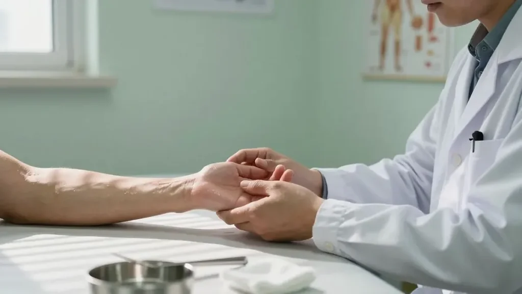 Hyperhidrose : comment se déroule le bilan médical et la consultation dermato ?