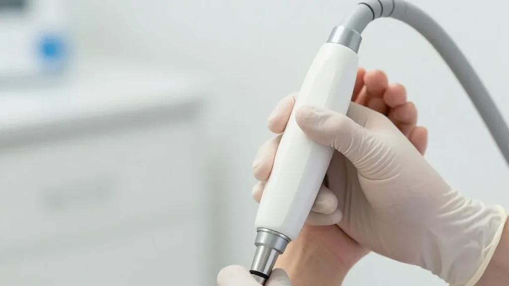 Traitement miraDry de l'hyperhidrose axillaire avec applicateur médical